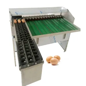 Industrial 6 Grade 3000 Pcs Weight Size Sort Small Chicken Duck Egg Grading Machine for Sale