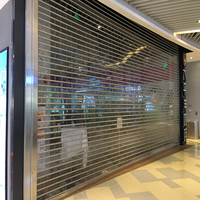 Portes de garage à enroulement rapide en polycarbonate, manuelles et automatiques, modernes, étanches, prix usine, chaîne d'approvisionnement mondiale