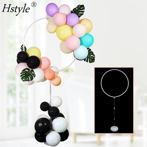 Hot Trends Reusable <strong>Circle</strong> Round <strong>Balloon</strong> <strong>Arch</strong> Stand Kit <strong>Balloons</strong> Wreath Ring Party Background BA023 - Product Image 4
