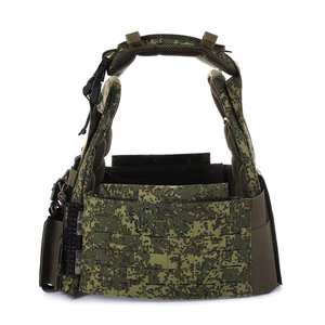 Chaleco Táctico de Camuflaje Ruso EMR de Liberación Rápida, Portaplacas de Seguridad de Nailon 500D, Molle, Autodefensa, Personalizable - Product Image 5