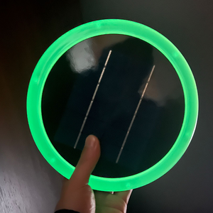 야간 발광 효과가있는 새로운 휴대용 태양열 정수기 스테인레스 스틸 80% 염소 풀 이온화 장비 감소 - Product Image 3