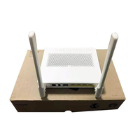 Modem JUFU FTTH GPON ONT Echolife EG8141A5 ONU Équipement Fibre Optique DC 12V WiFi 4 Ports RJ45 Réseau Local Sans Fil