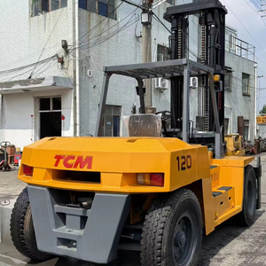 Komatsu/T-o-y-o-t-a/mitsubishi/kalmar TCM 10/12/15/16/18/20/23/25 Ton Diesel Used Original Japanese Forklift truck <b>fork</b> position - Product Image 1