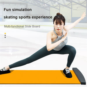 Planche de glisse pour le corps portable de fitness, directement de l'usine, pour l'équilibre, le <span class=keywords><strong>cardio</strong></span>, l'exercice, avec des chaussons - Product Image 2