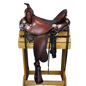Sillín de Montar a Caballo de Cuero Puro, Marca BS International, Precio de Fábrica, Ecológico, Absorbente de Sudor, de la Mejor Calidad, Estilo Inglés - Product Image 5