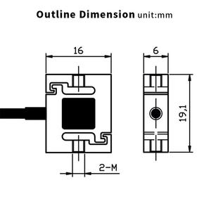 خلية تحميل شكل S-beam Z نوع الشعاع S مجسات قوة معلقة 5 10 من نوع خلية تحميل - Product Image 5