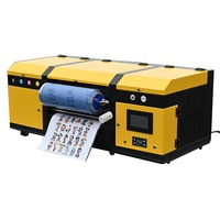 Imprimante UV DTF Maxwave à prix d'usine, vente chaude, double EPS I608, tête de vernis, film A3, machine d'impression, transfert d'autocollants
