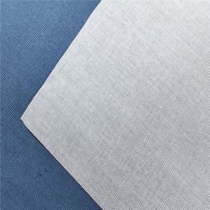 100% algodón rígido Handlfeel prenda superior fusible Fusible Gum Stay camisa entretela para Thobe camisa cuello puño - Product Image 2