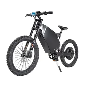 Dirt bike-Bicicleta Eléctrica profesional de carretera, scooter de neumáticos de 21 pulgadas, de 72v15000w a 1000w