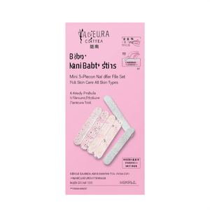 <b>Mini</b> 5-Piece Nail Buffer File Set For Daily Skin Care All Skin Types K-Beauty Formula Manicure Pedicure <b>Tool</b> - Product Image 2