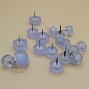 Pattes de meubles en plastique antidérapantes protecteurs de sol robustes transparents avec tête <span class=keywords><strong>pour</strong></span> pieds de chaise de table de canapé empêchent les rayures - Product Image 6