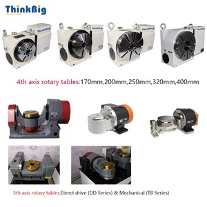 Accesorios para Máquinas Herramienta: Mesa Rotatoria de 5 Ejes (5º Eje) Horizontal y Vertical con Inclinación e Indexación para Tornos - Product Image 6