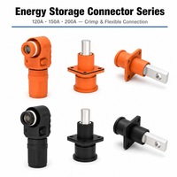 Connecteur d'alimentation haute tension personnalisable à prise simple pour stockage d'énergie (ESS/BESS) et batteries embarquées