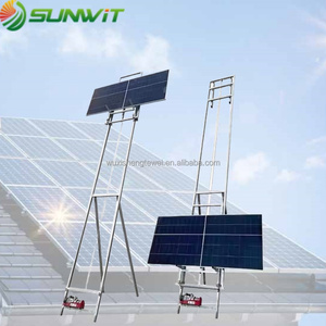 Elevator Building Construction Lift Chandelier Lifter Adjustable <strong>Ladder</strong> 10m 20m Lifting Hoist Solar Powered <strong>Small</strong> - Product Image 3