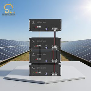 แบตเตอรี่ลิเธียมแบบติดตั้งบนแร็คโซลาร์เซลล์ 51.2V 100Ah 15kWh ได้รับการรับรอง TUV/CE รับประกัน 5 ปี ระบบจัดการพลังงานแสงอาทิตย์ BMS - Product Image 1