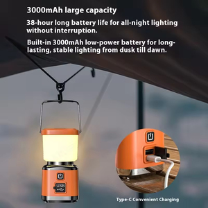 Linterna Recargable Magnética para Exteriores, con Luz Roja, Multicolor, con Intensidad Regulable, Impermeable, Pequeña, para Camping - Product Image 4