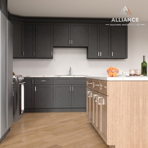 Gabinetes Duraderos para Cocina Americana |   Gabinetes de cocina listos para enviar para construcción |   Gabinetes de madera para proyecto de remodelación - Product Image 5