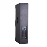 Enceinte active professionnelle 3 voies 1000W RMS avec amplificateur DSP classe D intégré dans un boîtier en contreplaqué pour sonorisation extérieure longue portée sur scène