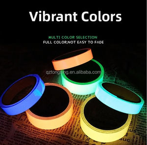 2-10 ساعات لو عالية مشرق الملونة الطباعة للماء ذاتية اللصق ذاتية اللصق مضيئة طويلة ملصقات تحذير السلامة الفينيل - Product Image 2