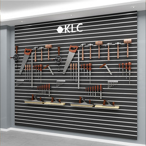 Kệ <span class=keywords><strong>Slatwall</strong></span> Đa Năng Cho Cửa Hàng Bán Lẻ Giày Guitar Đồ Chơi Bóng Rổ Phụ Kiện Xe Hơi Bảng Hiển Thị - Product Image 5
