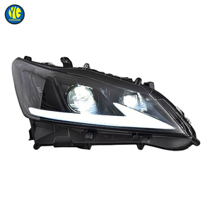YU GUANG phare LED pour Toyota Crown S210 <span class=keywords><strong>2015</strong></span> 2018 2020 phare 2 lentilles DRL et accessoires de voiture projecteurs LED avant - Product Image 2