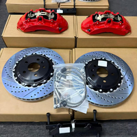 Kit d'étriers de frein avant haute performance style V6 à 6 pistons, disques de 355*32mm et plaquettes de frein pour Audi A3 8P 2.0T Quattro 2004-2012