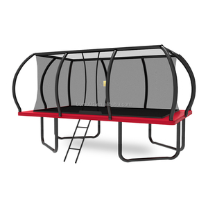 <span class=keywords><strong>Trampoline</strong></span> <span class=keywords><strong>rectangulaire</strong></span> <span class=keywords><strong>professionnel</strong></span> Zoshine 10x17 pieds avec filet de sécurité et échelle antidérapante, <span class=keywords><strong>trampoline</strong></span> de gymnastique carré, conception sécurisée - Product Image 6