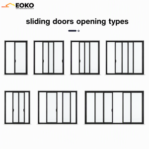 <span class=keywords><strong>Porte</strong></span> <span class=keywords><strong>coulissante</strong></span> en aluminium certifiée NFRC EOKO, à rupture de pont thermique, double vitrage, pour jardin, villa, <span class=keywords><strong>terrasse</strong></span>, résidentiel - Product Image 2