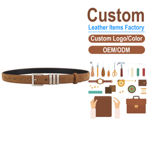 Cinturón de Cuero de Gamuza de Alta Gama para Mujer, Cinturón Versátil con Hebilla Plateada - Product Image 2