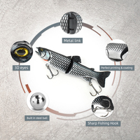 Fabricants en gros simulation d'appâts en plastique dur appâts sculptés à la main pour fabriquer le leurre de natation s-action