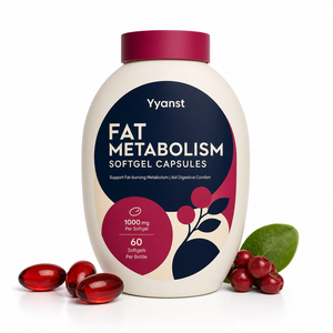 Capsules molles de soutien métabolique 1000mg 60 unités Formule végétale Stimule l'énergie et la concentration naturelles Complément alimentaire quotidien pour adultes - Product Image 1