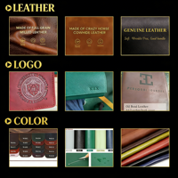 OEM/ODM Aksesoris Laptop Teknologi Tinggi Organizer Penyimpanan Kulit Asli Vintage Tas Organizer Perhiasan Lemari Pria Kapasitas Besar