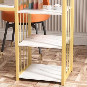 โต๊ะทำเล็บสีชมพูสำหรับช่างเทคนิค Modern Double Modernas พร้อมชุดเก้าอี้ เฟอร์นิเจอร์ร้านเสริมสวย สำหรับทำเล็บเจล - Product Image 4