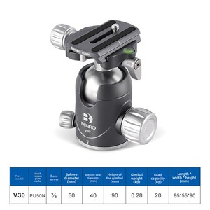 Trépied en fibre de <span class=keywords><strong>carbone</strong></span> pliable <span class=keywords><strong>Benro</strong></span> Rhino Series, compatible avec les téléphones mobiles, les appareils photo reflex numériques, réglage semi-automatique, photographie - Product Image 6