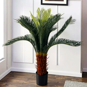 70cm 90cm 110cm pianta decorativa per interni albero artificiale foglia di <span class=keywords><strong>palma</strong></span> - Product Image 2