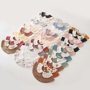 مريلة أطفال من القطن والشاش فائقة الجودة 3 طبقات ، مريلة الأطفال حديثي الولادة ، مريلة طباعة ماصة لحديثي الولادة - Product Image 2