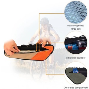 Échantillon Gratuit - Sacoche de Guidon de Vélo Étanche pour Rangement Extérieur, Sac de Cadre de Vélo Portable pour VTT, Sacoche de Cyclisme - Product Image 4