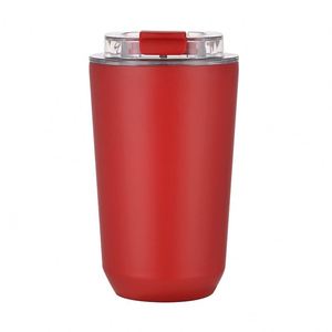 Vaso Térmico de Acero Inoxidable 304 de 380 ml, Personalizado para Regalo Empresarial, con Tapa Abatible, para Beber Directamente en la Oficina, Taza para Café, Agua y Bebidas - Product Image 2