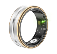 Anneau intelligent ultra fin 2,4 mm, moniteur de fréquence cardiaque, moniteur de sommeil, multisports, caméra à distance, IP68, OEM, ODM
