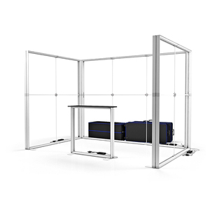 Custom Printed Fabric Signage Backlit LED Light <strong>Box</strong> 3x3 Corner Exhibition Booth Modular SEG Light <strong>Box</strong> Frame for Brand Promotion - Product Image 5