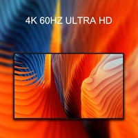 Boîte de synchronisation HDMI 4x1 USB 2.0 adaptateur de lumière LED 4K 60Hz 3D 1080P boîte de synchronisation HDMI 4x1 commutateur HDMI commutateur noir