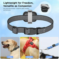 Mini Traceur GPS 4G pour Animaux de Compagnie (Chien et Chat) – Anti-perte, Géorepérage, Suivi de Santé – Dispositif de Suivi pour Collier et Harnais