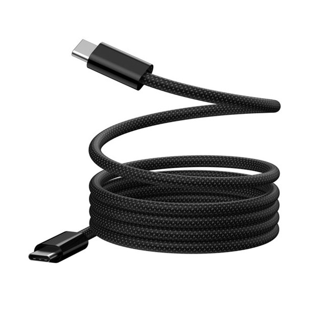 Self Winding 100W Fast Charge USB Type-C to Type-C Magnetic Easy-Coil Cable