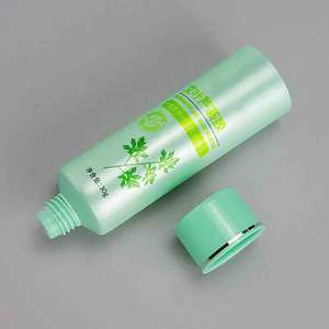 <span class=keywords><strong>Meilleur</strong></span> fournisseur de tubes <span class=keywords><strong>pour</strong></span> soins corporels Capuchon métallisé OEM Tube scellé à haute brillance métallique Couvercle de verrouillage de masque plaqué or Tube cosmétique vide - Product Image 2