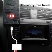 Adaptador OTG tipo C enchufe TF/lector de tarjetas SD para Xiaomi Oneplus iPhone OPPO POCO accesorios para teléfono móvil 3 en 1 Conector USB C a A