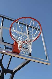 Panier de <span class=keywords><strong>basket</strong></span> portable et mobile à encastrer, colonne renforcée, placement <span class=keywords><strong>flexible</strong></span>, montage facile, pour compétitions temporaires en extérieur - Product Image 2