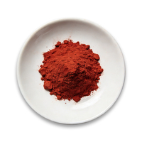 Pigment d'oxyde de fer inorganique synthétique rouge à haute teneur en Fe2O3 pour la coloration des matériaux de construction en ciment, briques, béton et terrazzo