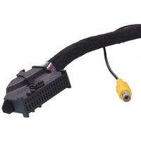Câble d'extension de faisceau d'entrée de caméra de voiture Ford 54 broches Apim Connector Sync 1 sur SYNC 2 ou SYNC 3 avec RCA