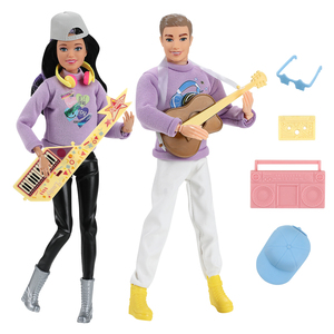 Nuove Bambole di Plastica Mini da 30CM (11 Pollici) per Amanti della Musica, Cantanti, Bambole Elettriche con Suoni per Ragazze e Ragazzi, Regali per la Festa dei Bambini, Bambole alla Moda - Product Image 1