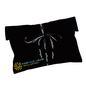 Bolsa de Almacenamiento de Terciopelo con Logotipo Personalizado, Ecológica, Impresa con Serigrafía, para Ropa, Zapatos, Sombreros, Bolsa de Embalaje de Lujo - Product Image 4